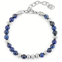Pulsera 4US: Cesare Paciotti Hombre in Acero Lapislazzulo 4UBR6758 - 4UBR6758